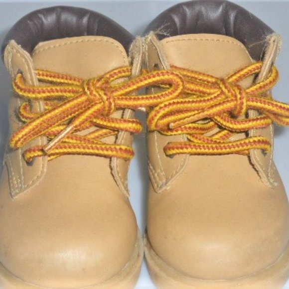 SHO1 - Dale BOYS BOOTS Size 4W Work Boot Style Boys High Cut Boots - Picture 2 of 7